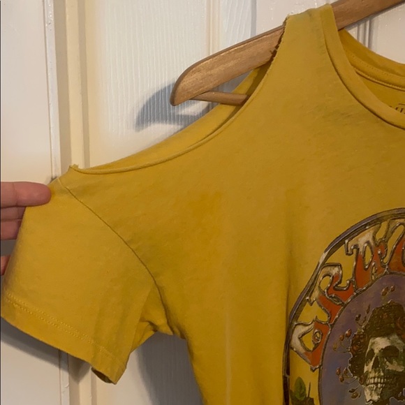 Open shoulder Greatful dead tee - Picture 2 of 5